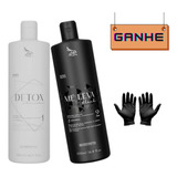 Kit Zap Me Leva Black + Shampoo Detox 500ml L