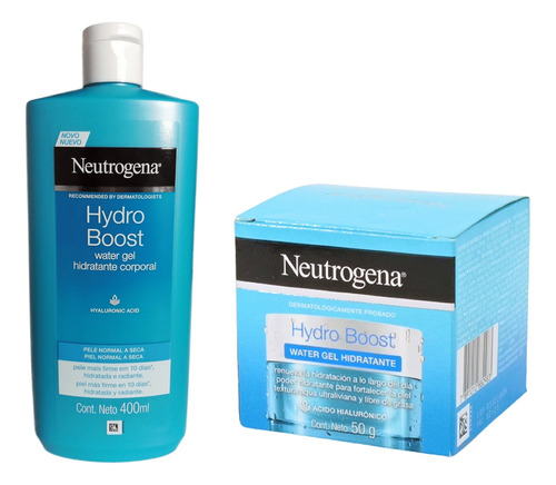 Neutrogena Pack: Hydro Boost Water Gel, Rostro + Corporal