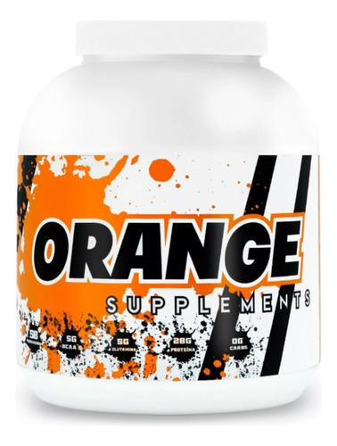 Proteína Whey Hidrolizada Isolate Orange 2.2 Kg Sabores Sabor Plátano