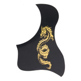 Golpeador Para Guitarra Acústica Pickguard Golden Dragon