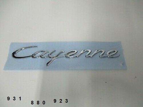 Emblema Porsche Cayenne Macan Carrera Cayman Trasero Foto 4