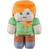 Peluche Alex Minecraft Mojang Mattel Original Mob Steve