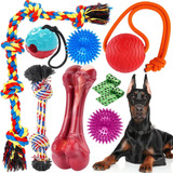 Zeaxuie Varios Juguetes Masticables Resistentes Para Perros 