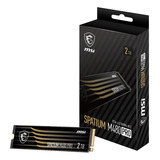 Msi Spatium M480 Pro Pcie 4.0 Nvme M.2 2tb Ssd Interno Pcie Gen4 Nvme (spatium M480 Pro Pcie 4.0 Nvme M.2 2tb)