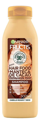 Shampoo Garnier Fructis Hair Food Manteca De Cacao X 300 Ml