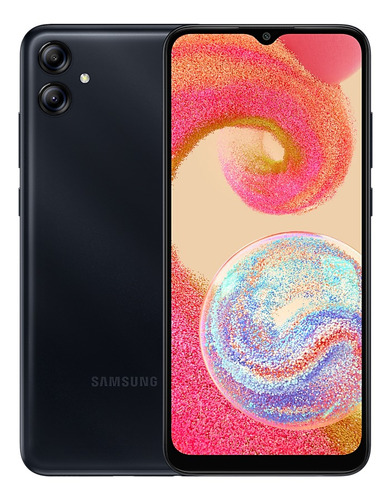 Smartphone Samsung Galaxy A04e 64gb Preto 4g Octa-core 3gb Ram 6,5 Câm. Dupla + Selfie 5mp