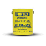 Cemento De Contacto Sin Tolueno - 4lt - Fortex