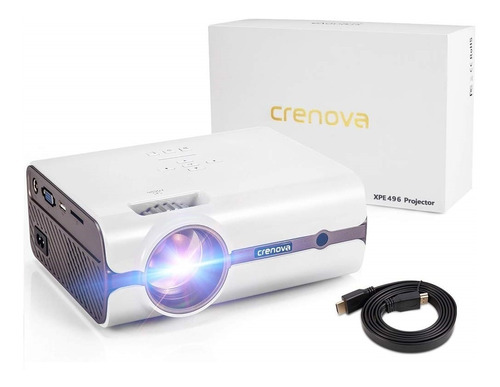 Mini Proyector Led Crenova Xpe496 2200 Lumens Hdmi/sd/usb/tv