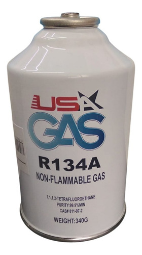 Refrigerante R134a Lata 340 Gr Usa Gas