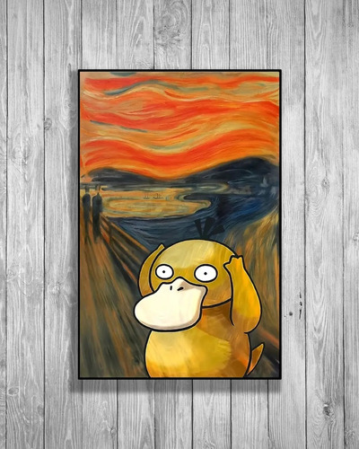 Cuadro Decorativo De Psyduck - Pokemon