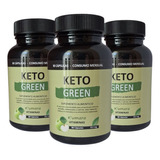 Quemador De Grasa Adelgazante Natural Keto Green Pack X3
