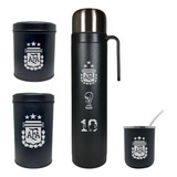 Set Equipo Matero Afa Premium Termo Mate Latas Bombilla !!