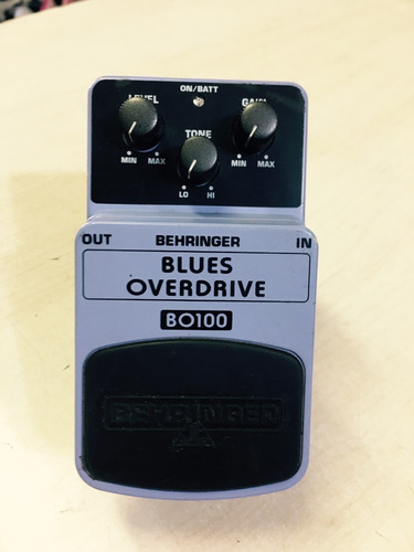 Pedal Behringer Blues Overdrive Bo 100 - Loja Jarbas Inst