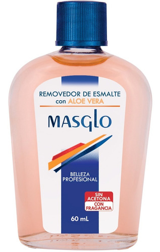 Removedor De Esmalte Áloe Vera Masglo 60ml