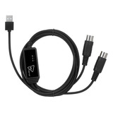Cable Adaptador Pin Cable A Midi Ivu Usb Compatible Con Vari