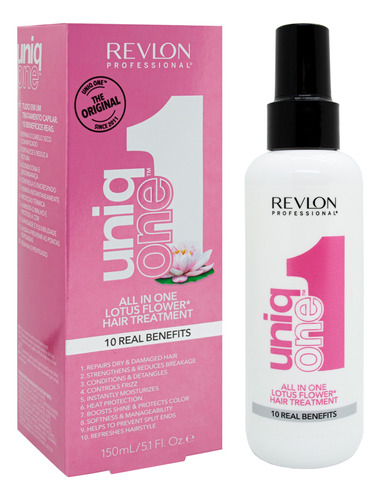 Revlon All In One 1 Tratamiento Uniq One Flor De Loto Brillo