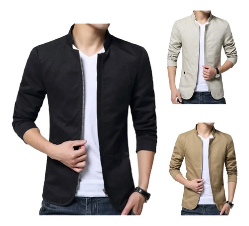 Blazer Hombre Esportivo Blazer Casual Hombre Hombre