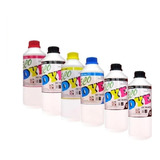 6 Litros Tinta Universal Para Eps Hp Can Bro Dye Base Agua 