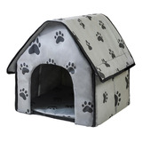 Cozy Pet Haven: Casa Plegable Para Perros Para Mascotas