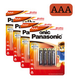 Pilha Aaa Panasonic Power Alkaline 16 Pilhas