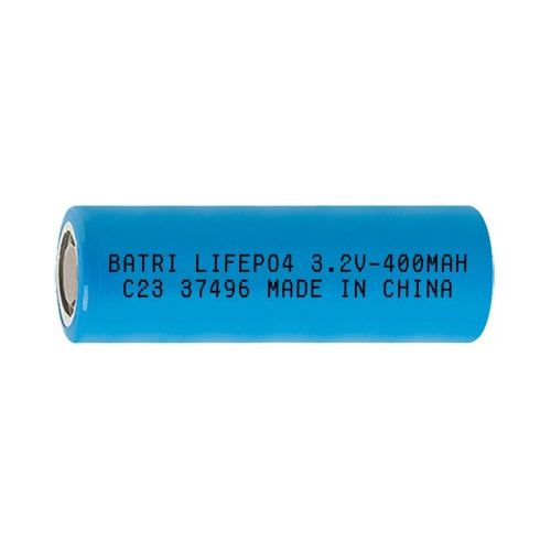 Bateria 3,2v 400mah  Lifepo4 Litio Ferro 3c C/top
