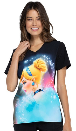 Top Estampado Mujer, Tooniforms Disney Tf627 Prcd