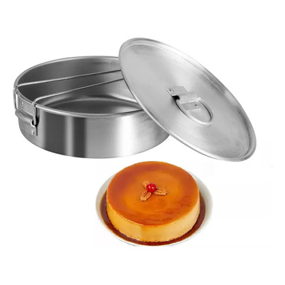 Molde Para Flan Napolitano Flanera Fiambrera Baño Maria 20cm | MercadoLibre