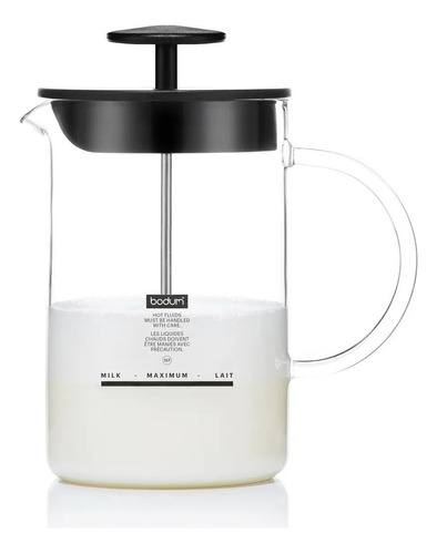 Batidor Espumador De Leche Bodum Latteo Manual Original