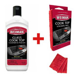 Kit Esponjas + Crema Para Limpiar Vitroceramica Weiman