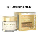 Kit Cicatricure Antirrugas Gold Lift Diurno Fps30 C/ 2un 50g