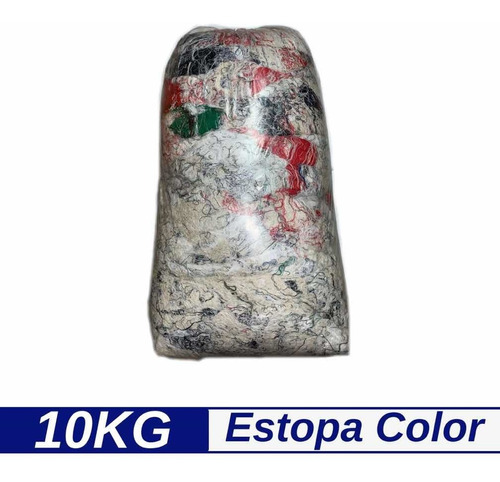 Estopa Limpieza Industrial - Color Limpieza 10 Kg