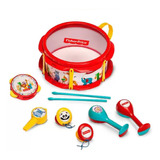 Percursão Ritmica Infantil Musical Kit Bandinha Fisher Price