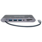 Convertidor Manhattan 152808 Video Usb-c A Hdmi/dpmini/svga/