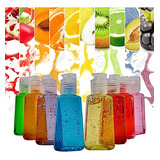 50 Gel Antibacterial De Bolsillo De Colores 30 Ml Esencia!