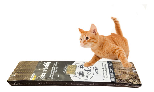 Rascador Gatos Con Catnip Seco Hierba Gatera Modelo Small