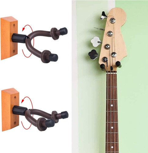 Veidia Soporte De Pared Guitarra Ukulele Bajo Entrega Inmedi