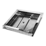 Tapa Camara Septica Cloaca Borde Acero Galvanizada 40x40 Psm