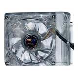 Fan Cooler Led Branco Ventoinha Para Aquário 8 Velocidades