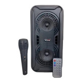 Parlante Bluetooth Portátil Cabina Sonido Fm Usb Micrófono
