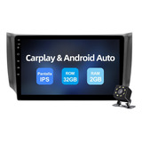 Estéreo Android 10 Carplay Para Nissan Sentra B17 2013-2019