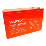 Bateria De Gel 12v 7 Ah Para Linterna Balanzas Vt 1270 Vapex