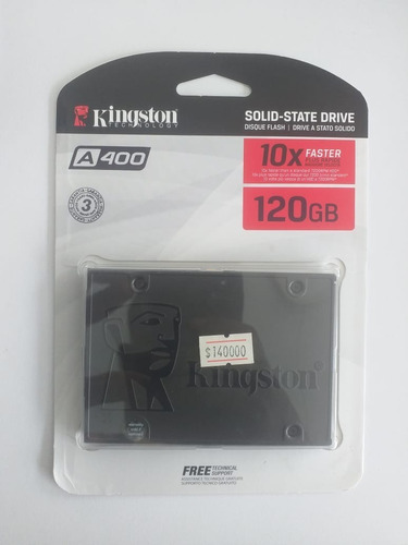 Disco Duro Kingston Solido 120gb