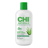 Chi Naturals With Aloe Vera Gel Hidratante Corporal, 12 Oz