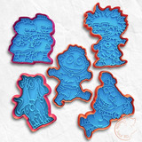 Cortantes Galletas Símil Rugrats X5