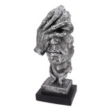 Escultura De Rostro Humano Para Decoración, Estatua Artístic