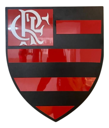 Escudo Decorativo Do Flamengo Para Sala Quarto Escritório