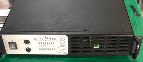Amplificador Potência Machine Wvox A2000