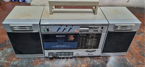 Radio Sony Cfs-3000s ( Pra Tirar Peças Não Funciona Ok )