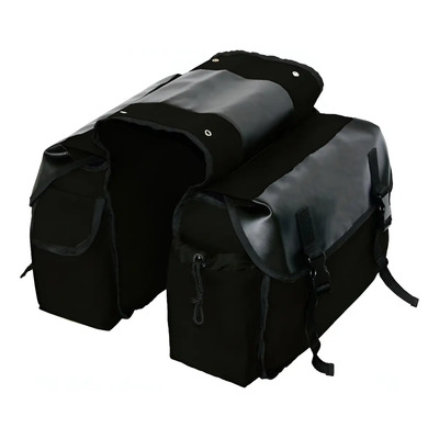 Bolsillos Laterales Bicicletas Y Motocicletas Impermeable Color Negro | MercadoLibre