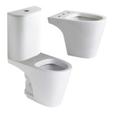 Combo Ferrum Marina Inodoro Largo Deposito Y Bidet